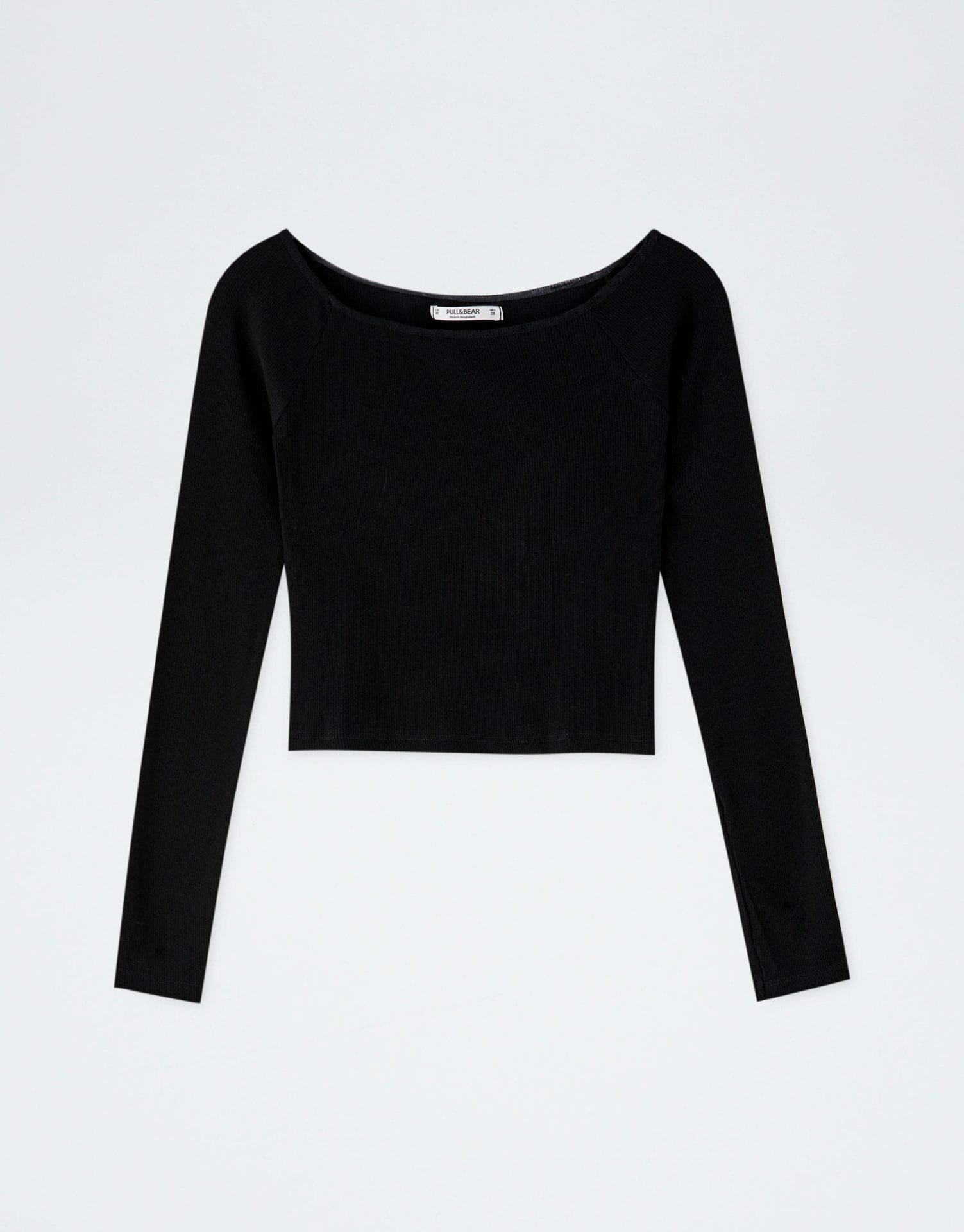 Basic Off-The-Shoulder T-shirt - Image 4