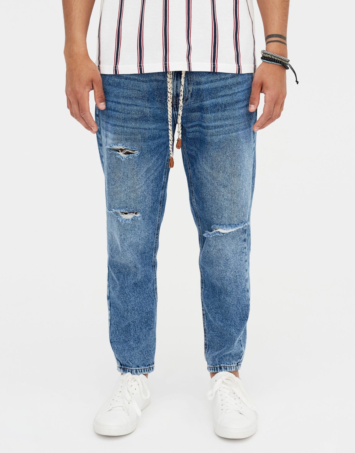 Distressed Ripped Jeans - Image 2