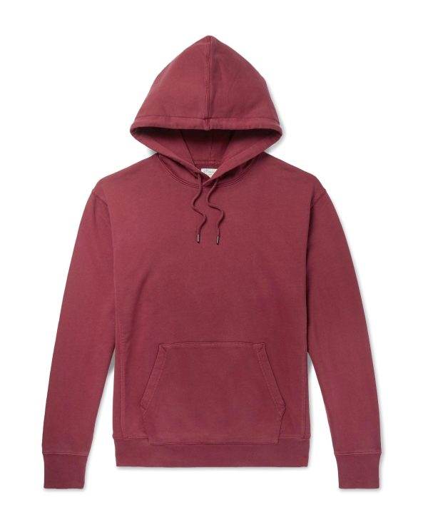 Loopback Cotton-Jersey Hoodie