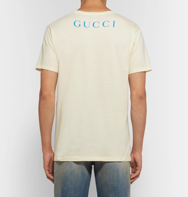 Printed Cotton-Jersey T-Shirt - Image 4