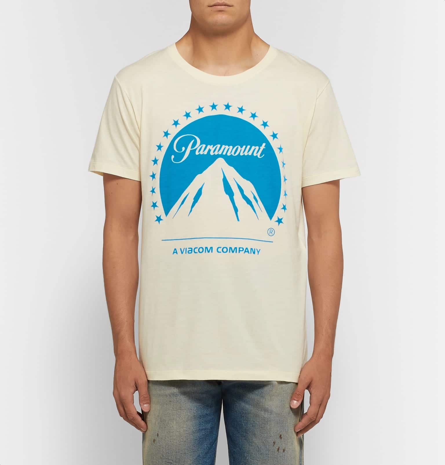 Printed Cotton-Jersey T-Shirt - Image 2