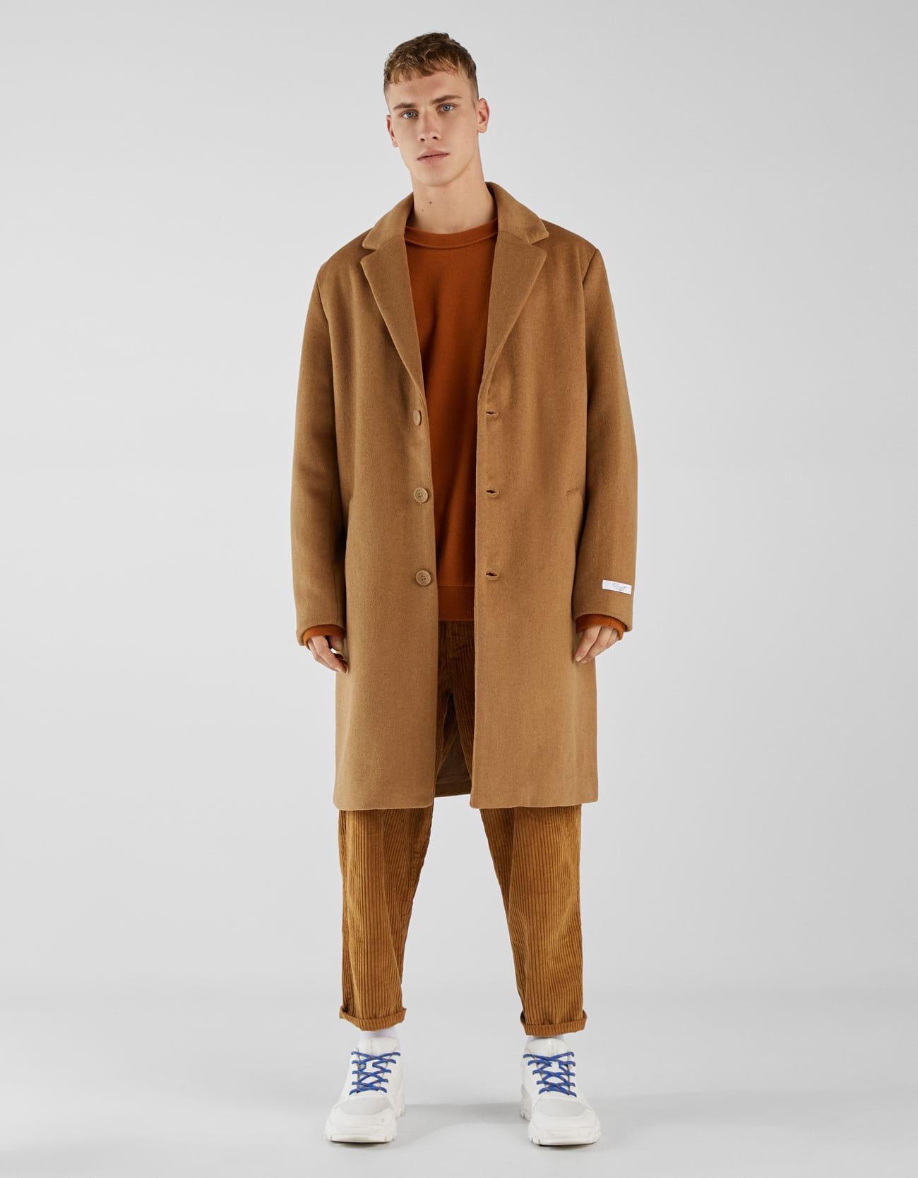 Long Cloth Coat - Image 3