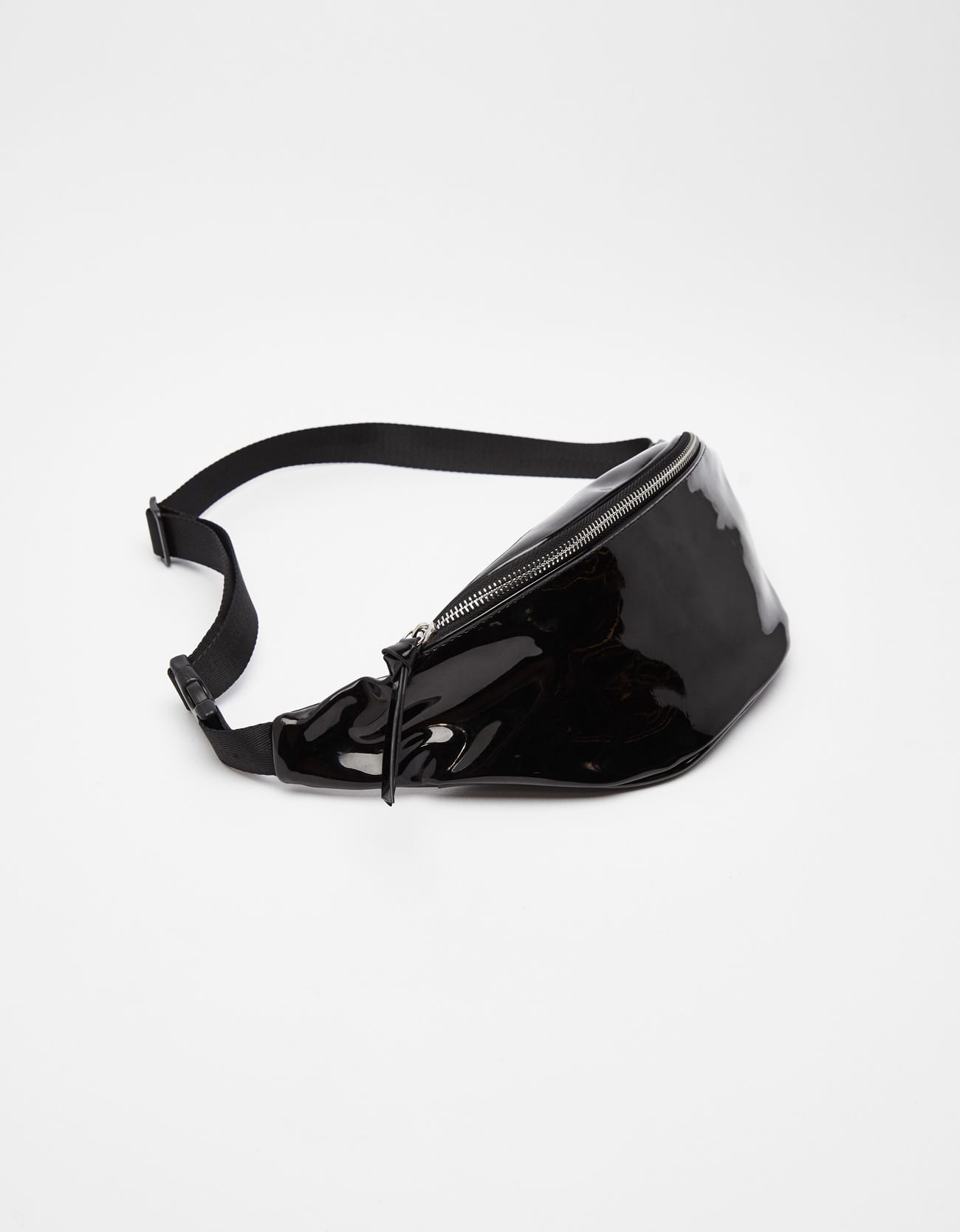 Faux Vinyl Belt Bag - Image 4