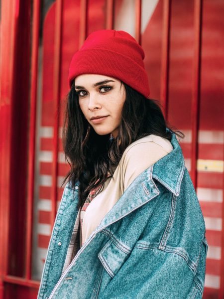Red Wool Beanie