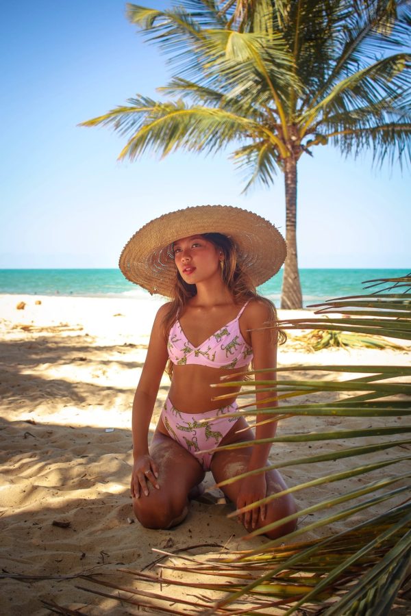 Pink Animal Print Swimsuit - Image 4